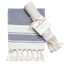 Turkish Hand Towels 2 Pack 100% Cotton Kitchen and Bathroom Hand Towels Decorative Hand Towels for Bath Guest Face Hair Tea Dishcloth 40x18 inch