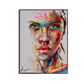 Ha's Art Top Selling Handmade Abstract Oil Painting Wall Art Modern Minimalist Fashion Figure Picture Canvas Home Decor For Living Room Bedroom N (size: 90x120cm)
